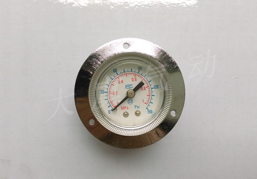 Y40大表盘压力表/表盘40mm/气动压力表0-1Mpa/0-150Psi/1分牙接口图片