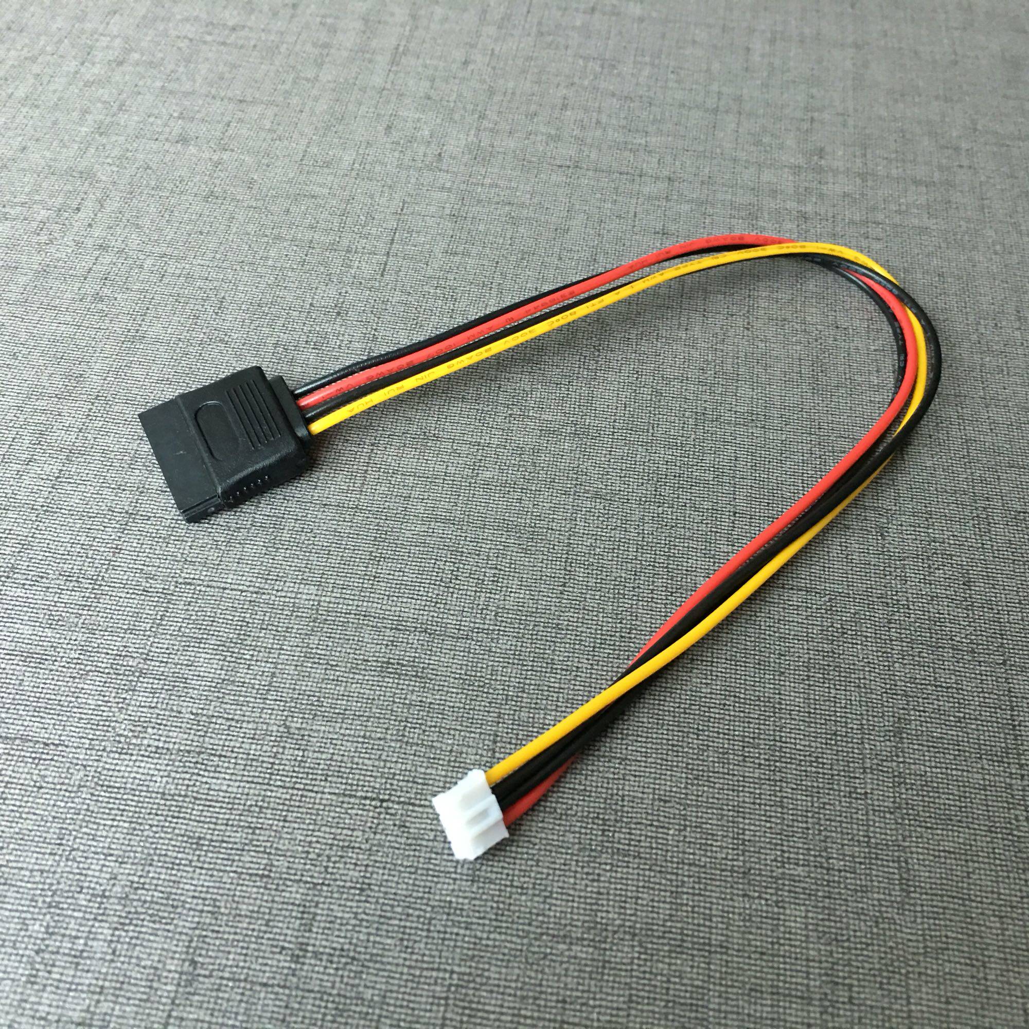 小4pinsata电源线2.0间距工控主板硬盘供电线小4pin_虎窝淘