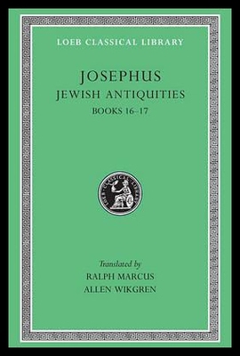 【预售】Josephus XI Jewish Antiquities: Books 16-17