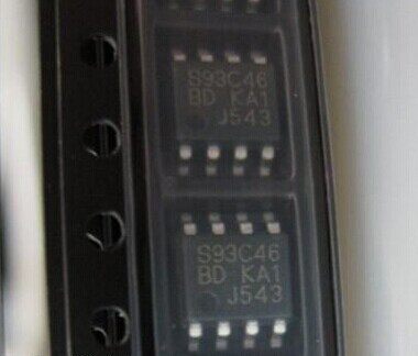 畅销汽车存储器 S93C46 BD 仪表调速EEPROM数据编程芯片 贴片8脚