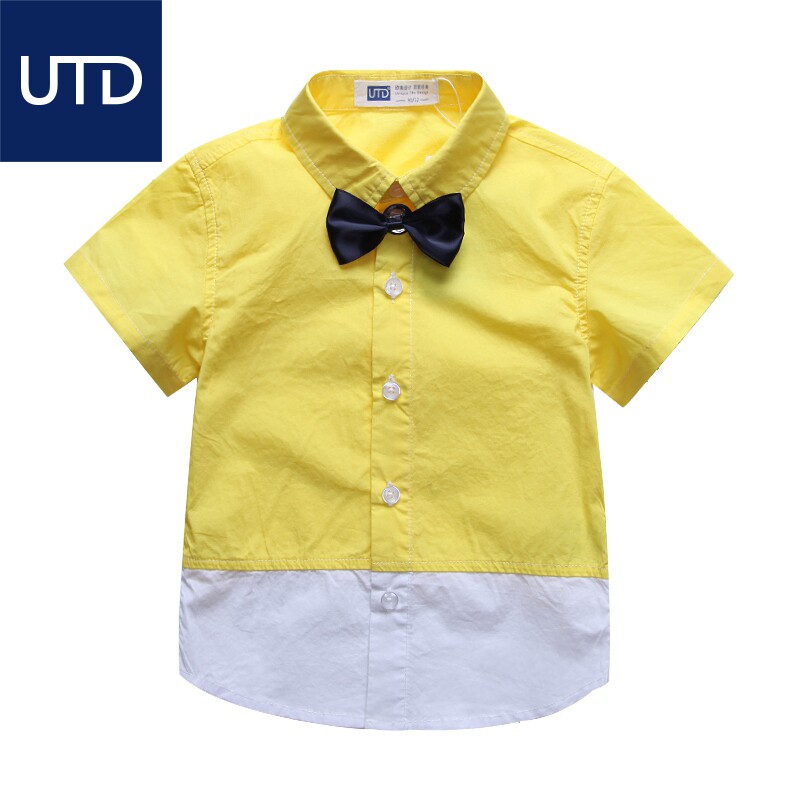 Chemise garcon à manche courte - Ref 2077497 Image 1