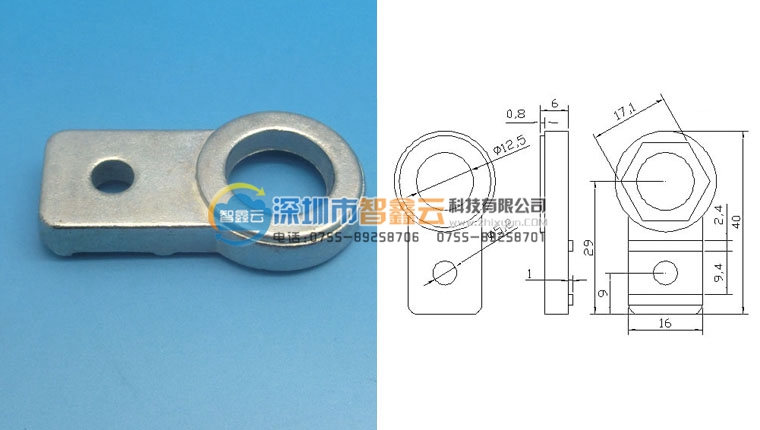 。自动化天行机械手金具固定块JE20D250吸盘座连接块JE20D260连接