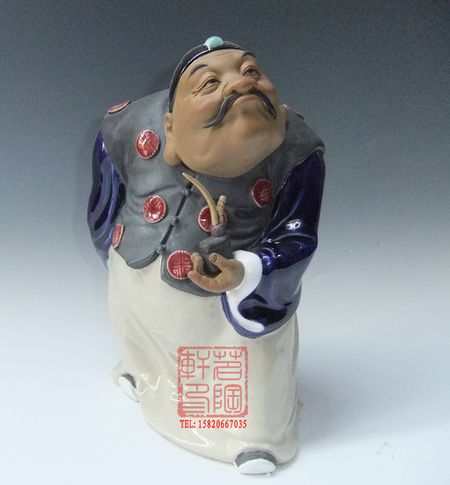 陶瓷工艺品 石湾公仔 好日子 休闲题材