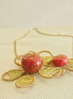 艺术手工绕线钢丝订做首饰品定制