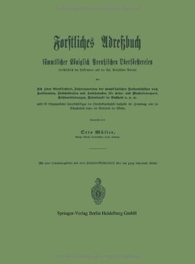 【预订】Forstliches Adressbuch Sammtlicher K...