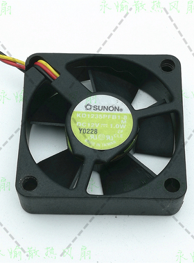 原装 SUNON/建准 KD1235PFB1-8 12V 1W 3010 3.5CM 3线 散热风扇