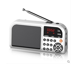 凡丁 f-201迷你音响便携式插卡老人收音机小音箱mp3音乐播放器外