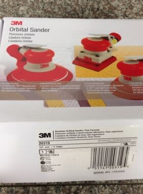 3M 20319 3M-11621打磨机，3M11621，3M 11621，多孔带吸尘袋5寸