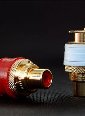 原装德国WBT 0210CU 纯铜镀金/ 0201 经典版镀金 nextgen RCA插座