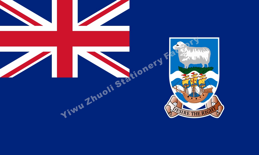 英国福克兰群岛蓝底旗 各国国旗历史旗皇室旗战争旗军队旗省