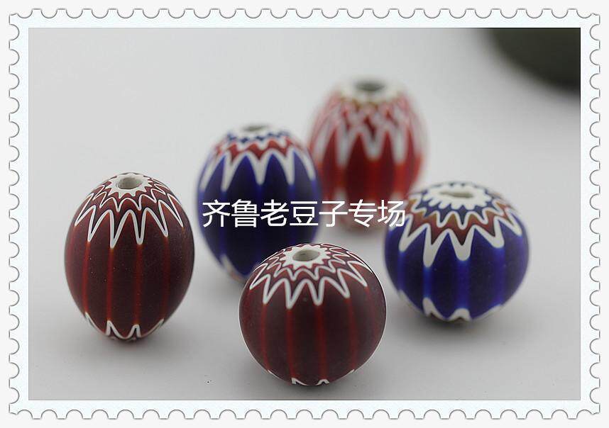 孤品尼泊尔琉璃珠图片