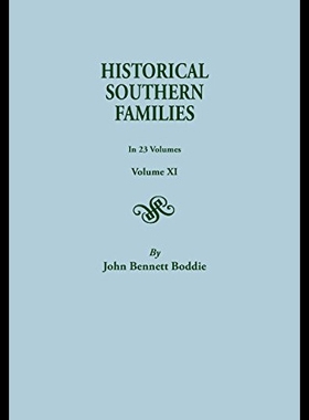 【预售】Historical Southern Families. in 23 Volumes. Volu