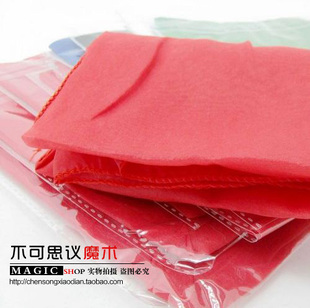 8色任意选择 魔术师专用 超薄丝巾 三种规格 魔术道具