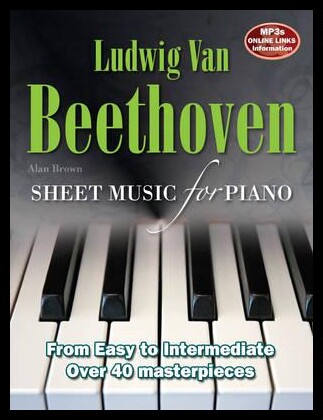 【预售】ludwig van beethoven: sheet music for