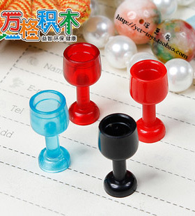 【万格】乐高式拼装积木儿童玩具 高脚杯 33061 NO.293