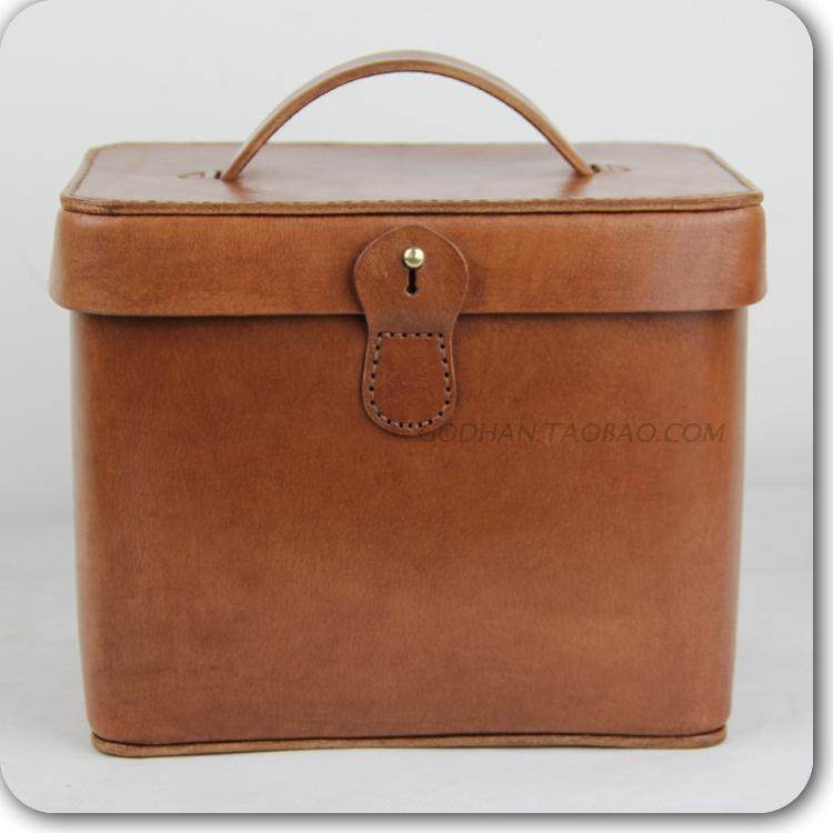 new pattern Top layer leather storage box Crusty genuine leather Treasure Chest Cosmetic box Pure handwork Stereotype Glove compartmentin the Leather/Lady bags/Men's bag, Suitcase  category - from Buy2taobao.com to provide professional Taobao agent buy service