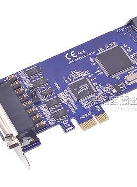 西霸FG-EMT11A E1-PCE1054-4SV PCI-E转4口串口卡银行专用串口卡