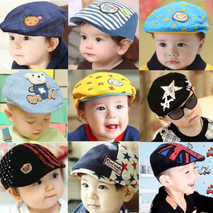 Children's beret suitable for men and women, baseball cap, autumn sun hat