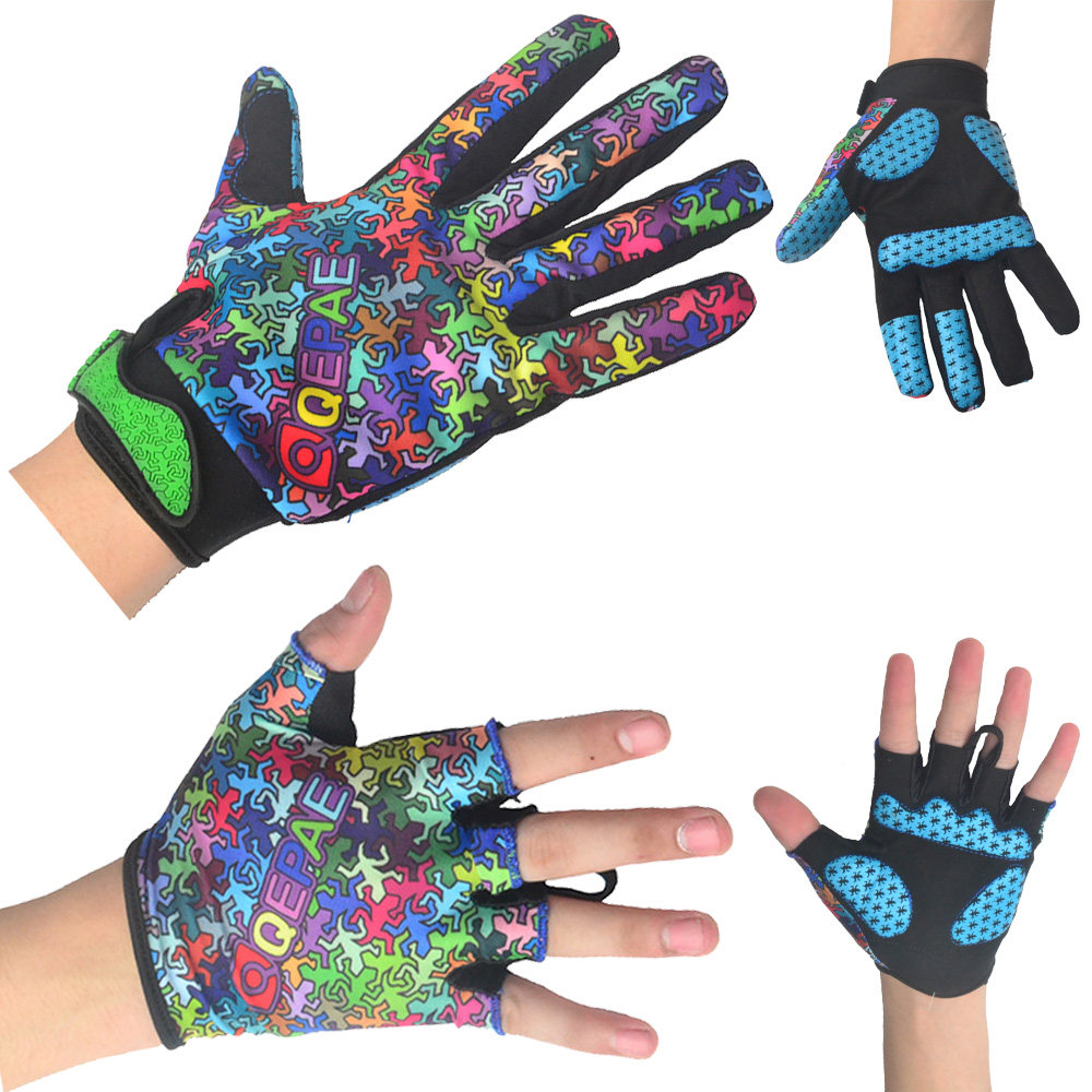 Gants de cyclisme mixte QEPAE - Ref 2239235 Image 1