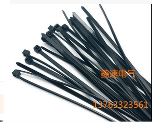 自锁式尼龙扎带4*200mm 宽3.5mm 国标环保扎线带 固定塑料捆扎带