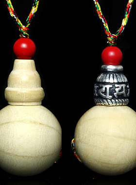 六道木天然原木原色佛塔降龙木三通佛头DIY108佛念珠手串项链配件