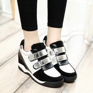 Spring 2016 the new increase in the Korean version of the magic high platform shoes and leisure shoes sport shoes women shoes wave