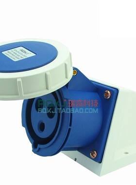 厂家直销RCN-1232工业明装插座IP67防水32A3孔3P220V新型2P+E