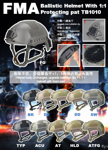 OPS-CORE登山头盔骑行盔FMA