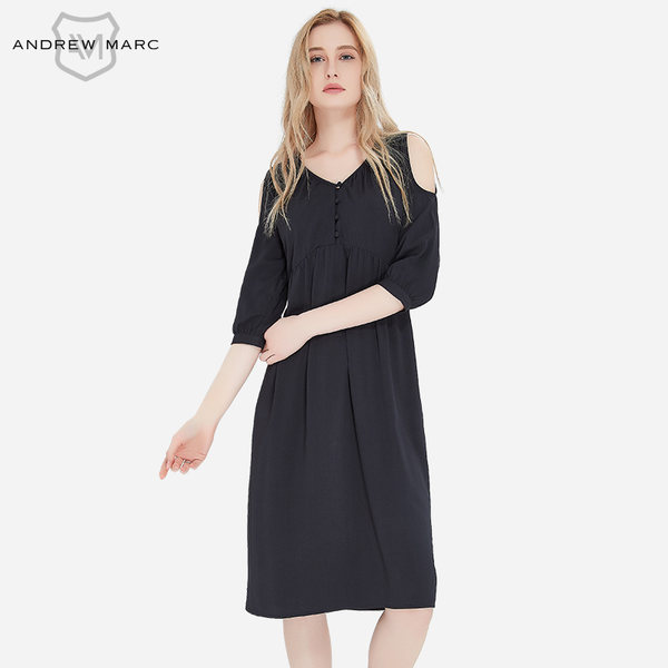 ANDREW MARC 安德鲁·马克 秋季款 女式连衣裙 优惠券折后¥339包邮(539-200)3款可选