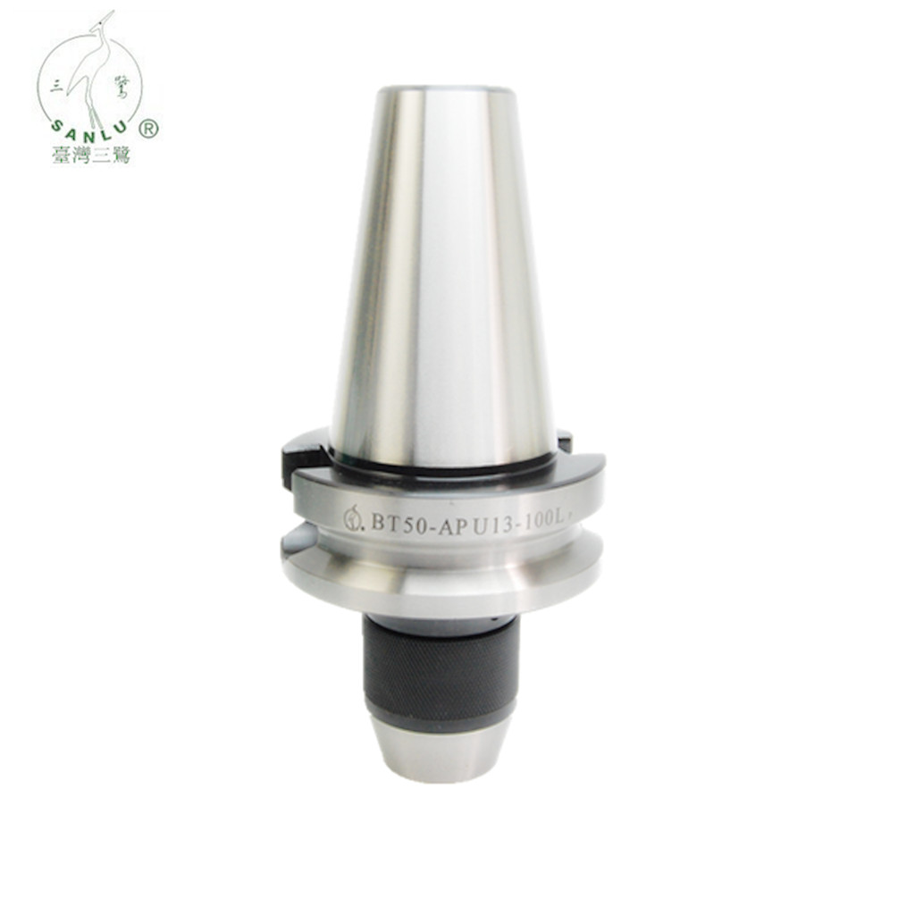 直销台湾三鹭整体式自紧钻夹头BT/JT/NT50-APU13/16-100/150/180