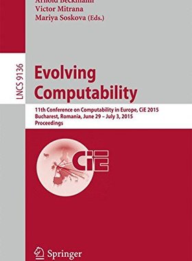 【预订】Evolving Computability