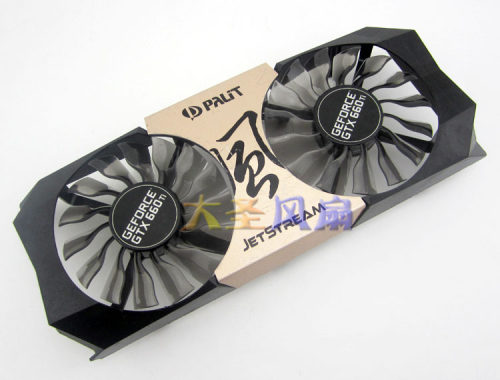 同德 GEFORCE GTX660TI 670 铭瑄GTX660TI 显卡风扇 PLA09215S12H