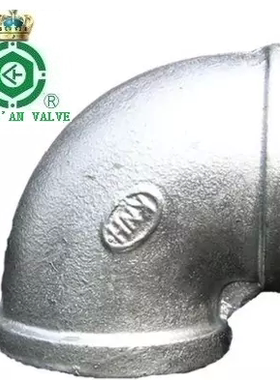 镀锌内牙弯头管件DN15DN20 DN25 DN32 DN40 DN50 DN65 DN80 DN100