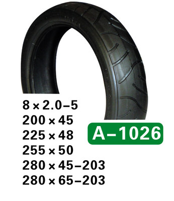 HOTA tyre/婴儿推车轮胎/8x2.0/200x45/225x48/255x50/280x65-203