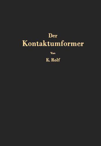 【预订】Der Kontaktumformer
