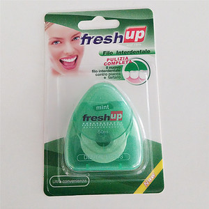 牙线特卖薄荷味牙线超长50米装高档吸卡装牙齿清洁牙线特价