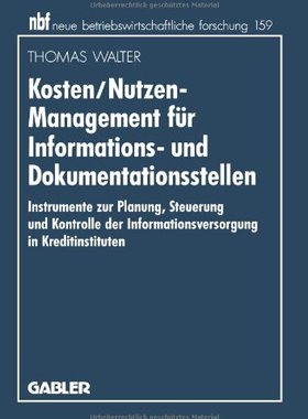【预售】Kosten/Nutzen-Management Fur Informations- Und...