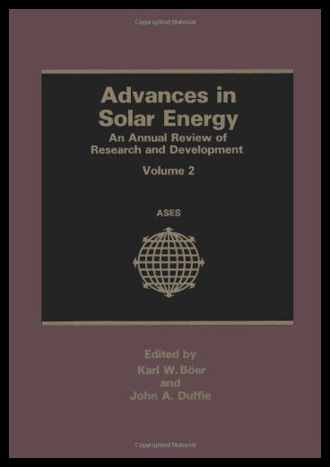 【预售】Advances in Solar Energy: An Annual Review of Res