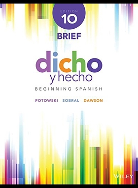【预售】Dicho y Hecho 10e Brief Edition