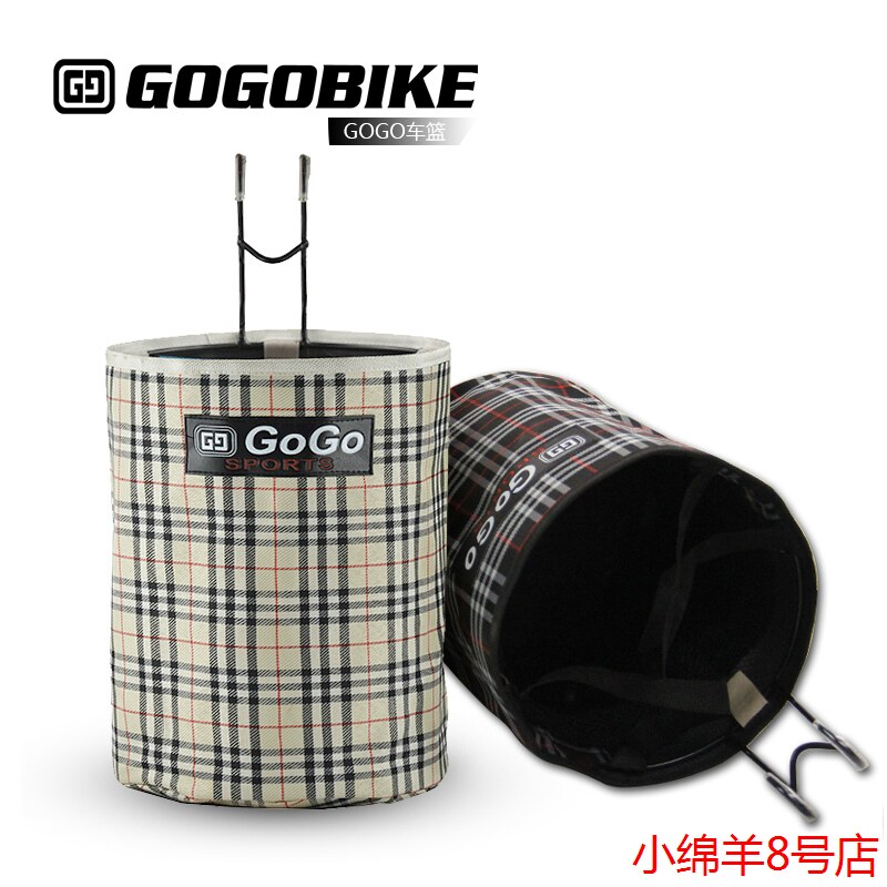 Panier pour vélo en toile - Ref 2267397 Image 1