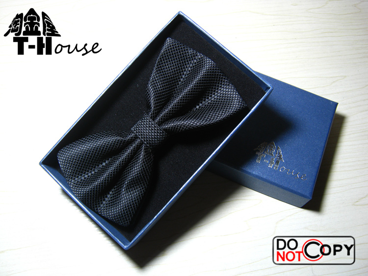 〓Thouse〓男士领结\韩版领结\领带\结婚新郎蝴蝶结LJ9060黑