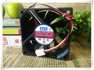 AVC 原装正品 DA07020R12U 12V 0.70A 7CM 7020 3线 液压散热风扇
