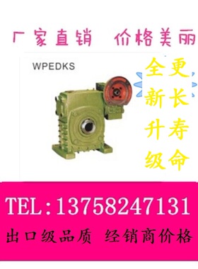 WPEDKS 40-70 50-80 60-100 70-120 80-135蜗轮蜗杆 铁壳WP减速机
