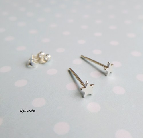 quinta迷你星星纯银百搭风养耳棒