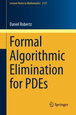 【预订】Formal Algorithmic Elimination for PDEs