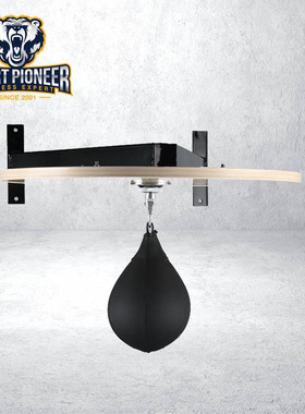 Boxing speedbag platform bracket rack