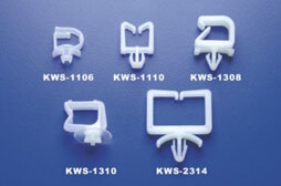 台湾正品原装 1202 KSS 马鞍型夹线套KWS-2N UL尼龙 环保100PCS
