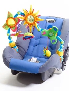 美国TinyLove婴幼儿安抚玩具 推车婴儿床挂饰 推车挂件 床铃