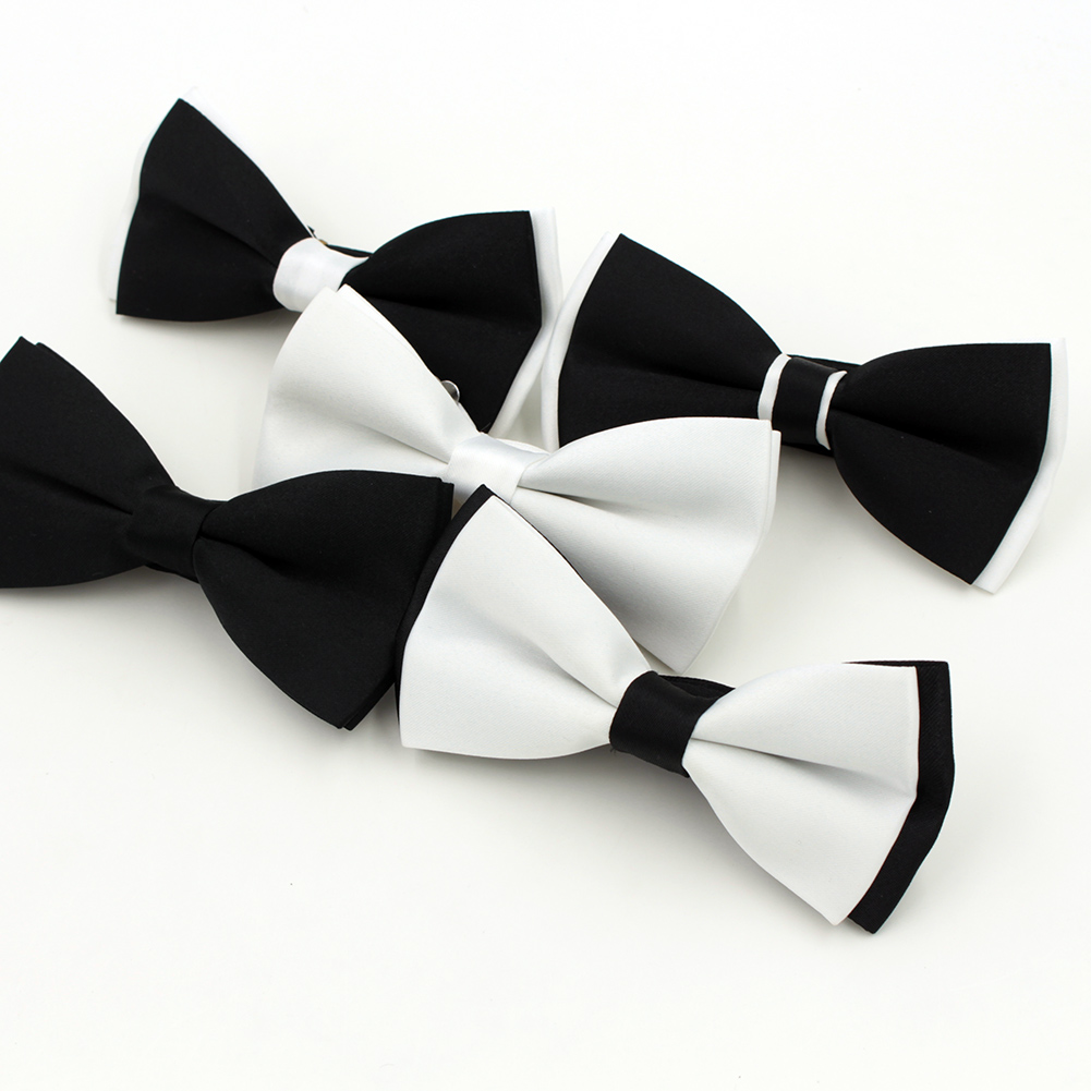 包邮男女士纯色领结酒吧KTV