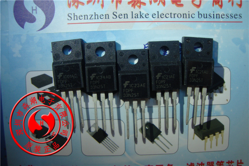 FDPF33N25T 33N25T 33A 250V TO-220F MOS场效应管 原装正品